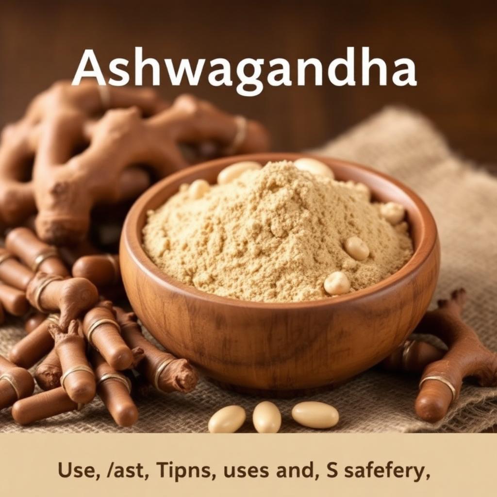 Ashwagandha: Uses, Evidence, and Safety — natural remedy and herbal health guide with safe, traditional home care tips