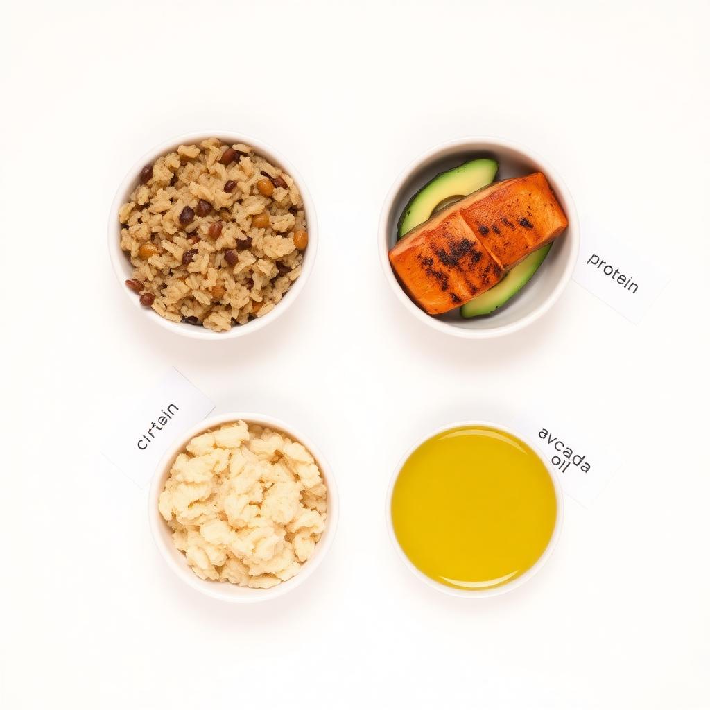 Understanding Macronutrients — nutrition and healthy diet guide with balanced eating and food science
